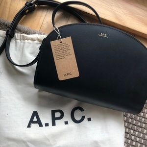 A.P.C half-moon bag